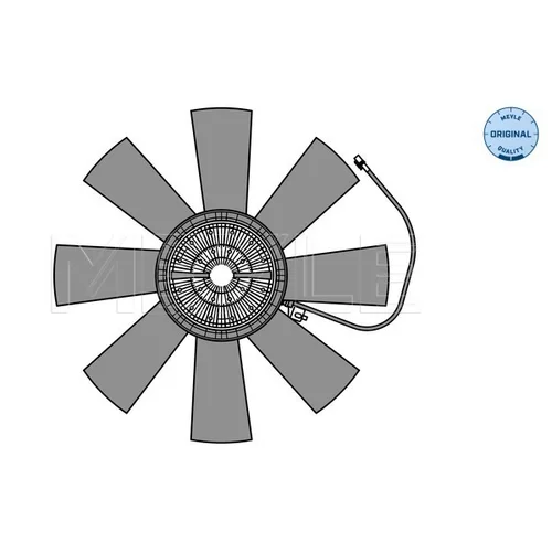 Ventilátor chladenia motora 814 234 0001 /MEYLE/ - obr. 1
