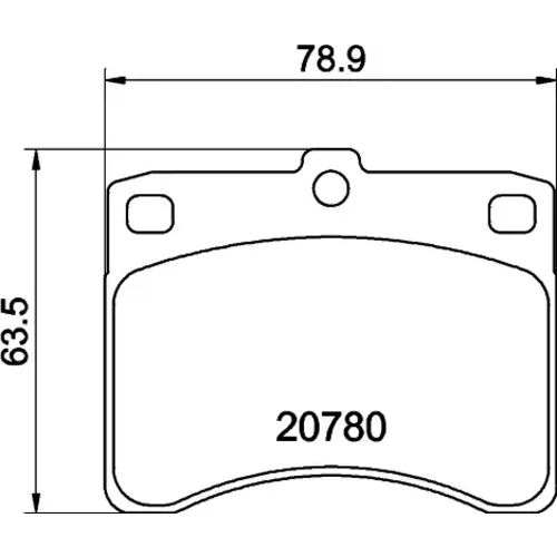 Sada brzdových platničiek kotúčovej brzdy MINTEX MDB1429MX