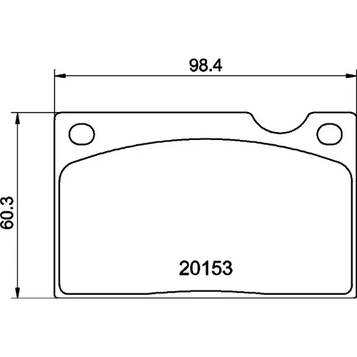 Sada brzdových platničiek kotúčovej brzdy MINTEX MGB576MX