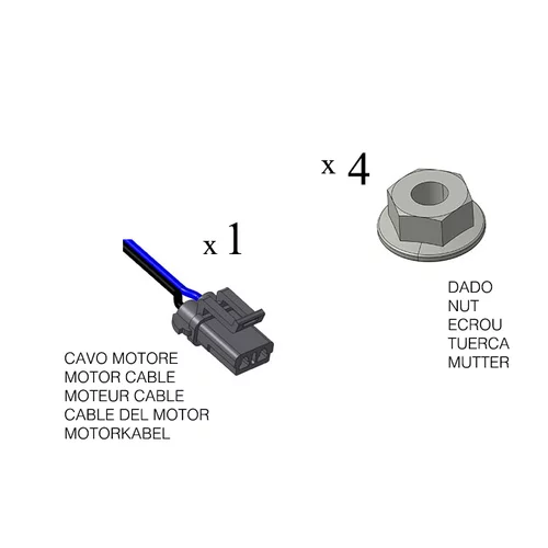 Mechanizmus zdvíhania okna 30/3033 /MIRAGLIO/ - obr. 1