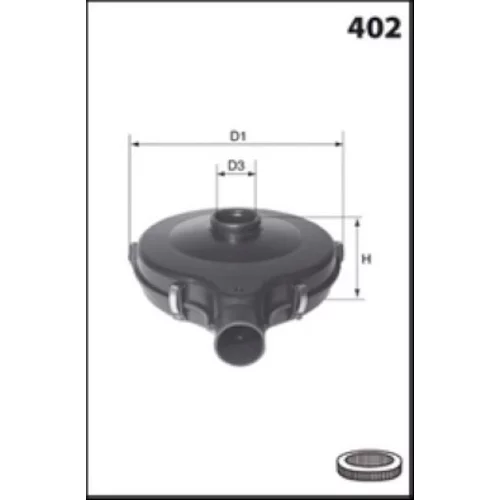 Vzduchový filter R110 /MISFAT/ - obr. 1