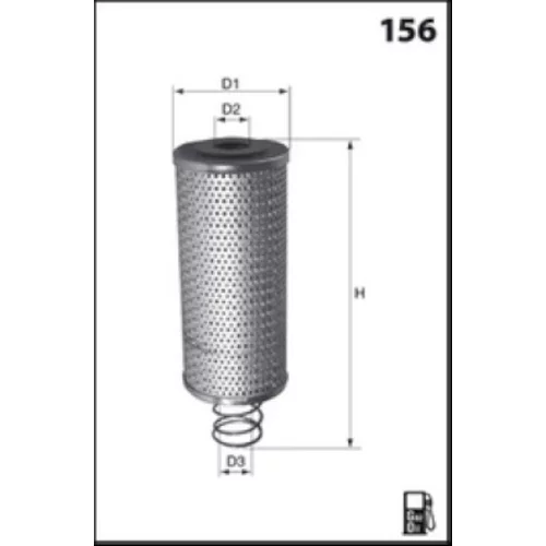 Palivový filter F605 /MISFAT/ - obr. 1