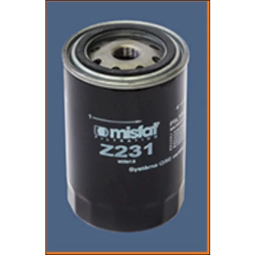 Olejový filter MISFAT Z231