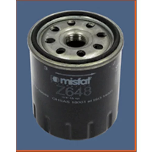 Olejový filter MISFAT Z648
