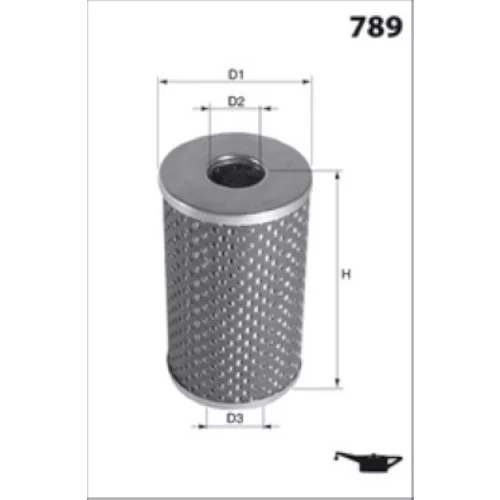Hydraulický filter riadenia MISFAT HL019
