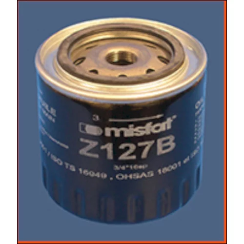 Olejový filter MISFAT Z127B