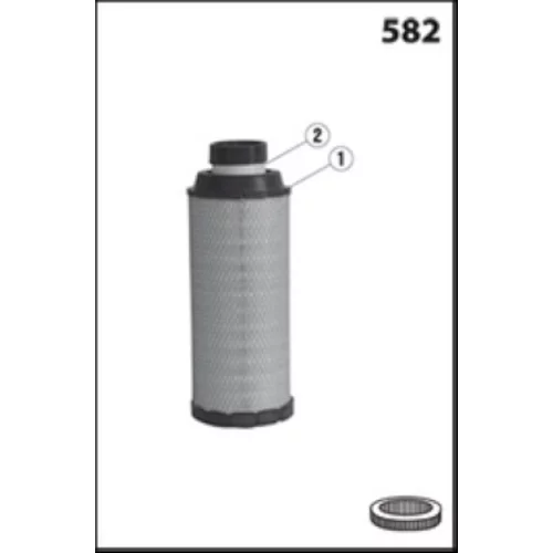 Vzduchový filter MISFAT KITR514/R1002