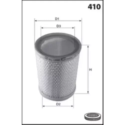Vzduchový filter MISFAT P943