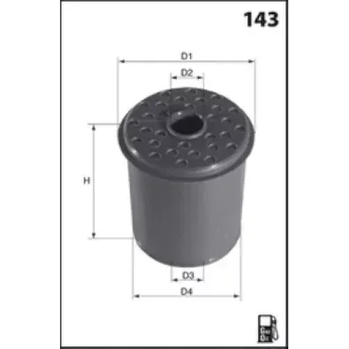 Palivový filter MISFAT F088