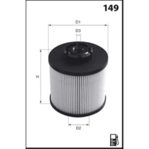 Palivový filter MISFAT F189