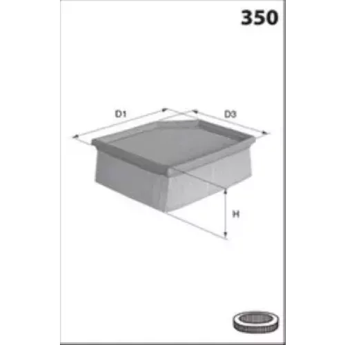 Vzduchový filter MISFAT P980