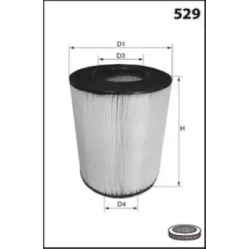 Vzduchový filter MISFAT R1312