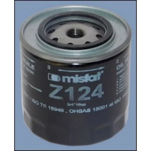Olejový filter MISFAT Z124