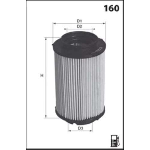 Palivový filter F080 /MISFAT/ - obr. 1