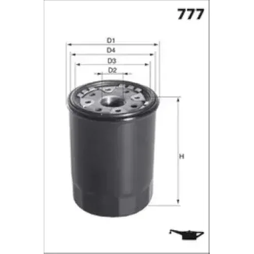 Olejový filter MISFAT Z768