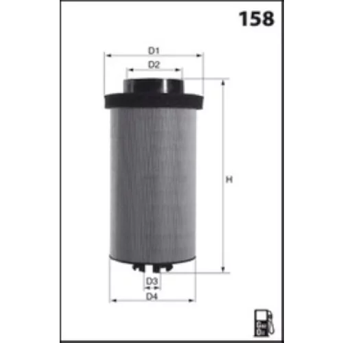 Palivový filter MISFAT F197