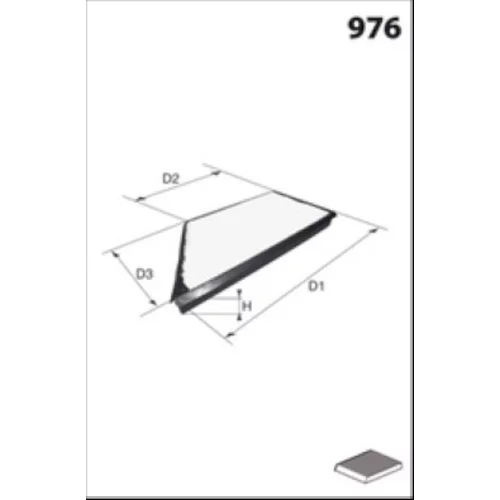 Filter vnútorného priestoru MISFAT HB132CA