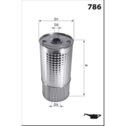 Olejový filter MISFAT L526