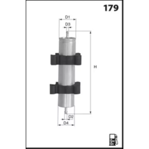 Palivový filter MISFAT M728