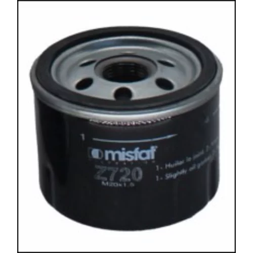 Olejový filter MISFAT Z720