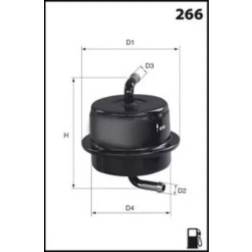 Palivový filter MISFAT E140