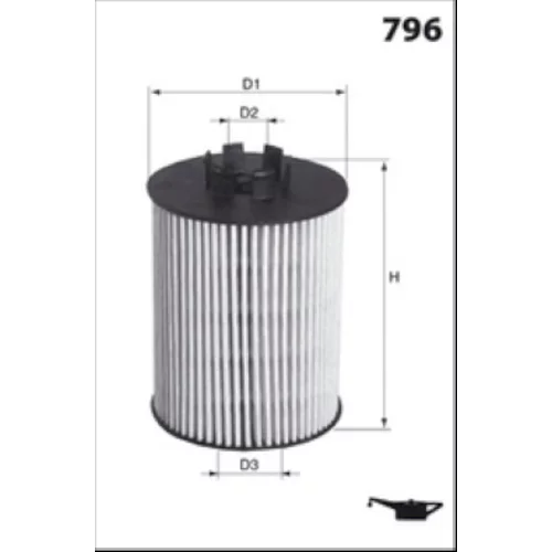 Olejový filter L006 /MISFAT/ - obr. 1