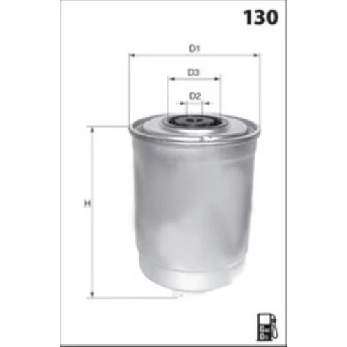 Palivový filter M401 /MISFAT/ - obr. 1