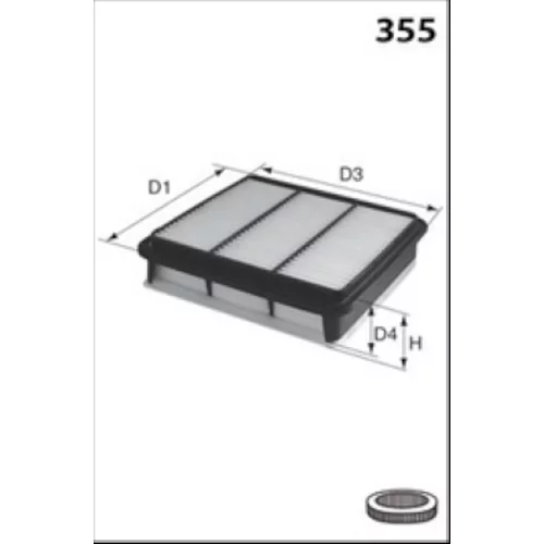 Vzduchový filter MISFAT P788