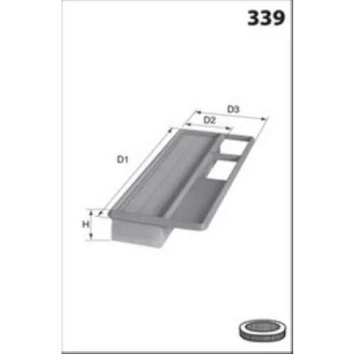 Vzduchový filter MISFAT P982