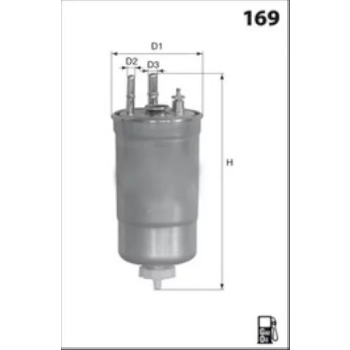 Palivový filter MISFAT M407