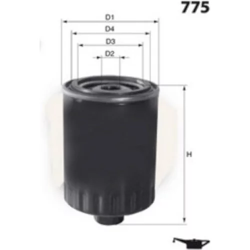 Olejový filter MISFAT Z753