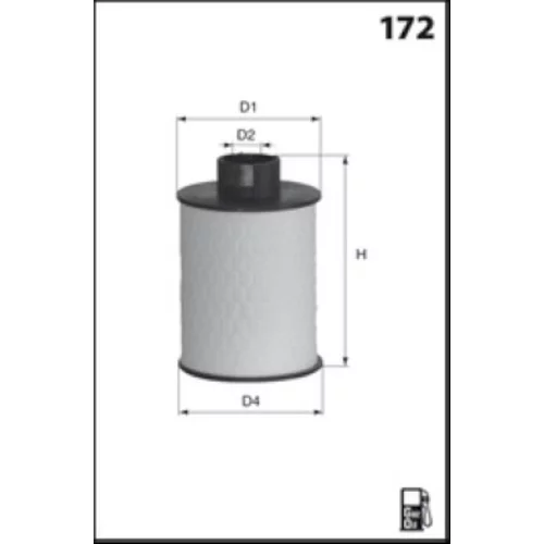 Palivový filter MISFAT F179