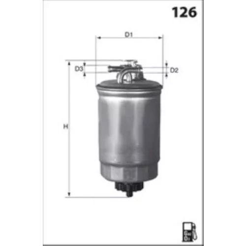 Palivový filter MISFAT M679