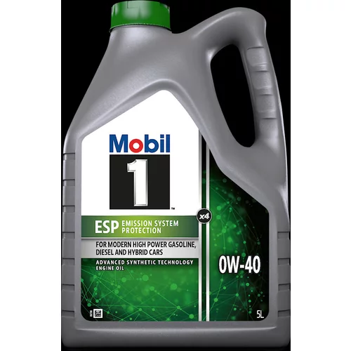 Motorový olej Mobil 1 ESP X4 0W-40 5L