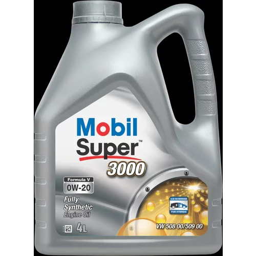 Motorový olej Mobil Super 3000 Formula V 0W-20 4L