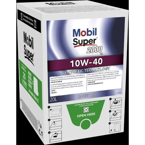 Motorový olej MOBIL Super 10W-40 20L
