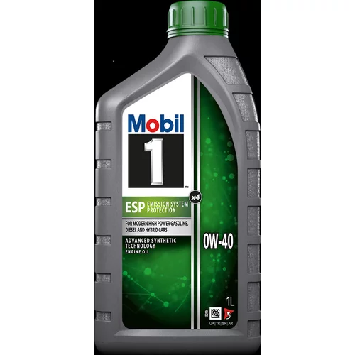 Motorový olej Mobil 1 ESP X4 0W-40 1L