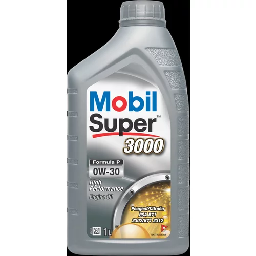 Motorový olej MOBIL Super 3000 Formula P 0W-30 1L