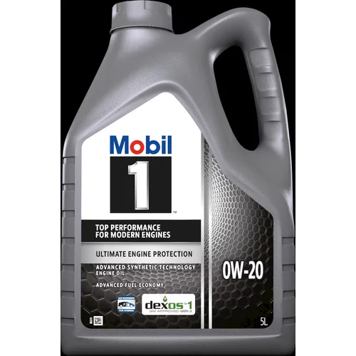 Motorový olej MOBIL 1 0W-20 Fuel Economy 5L