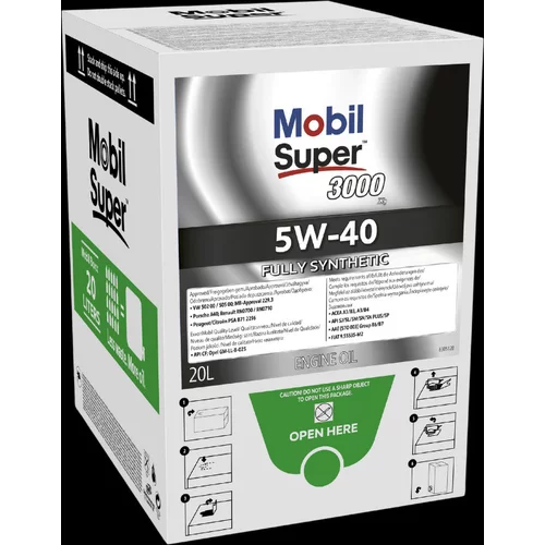 Motorový olej MOBIL Super 3000 XE 5W-30 20L
