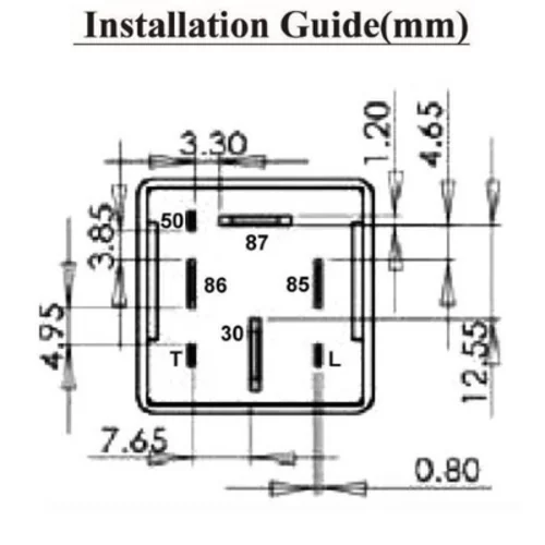 Relé RLY-032 /MOBILETRON/ - obr. 2