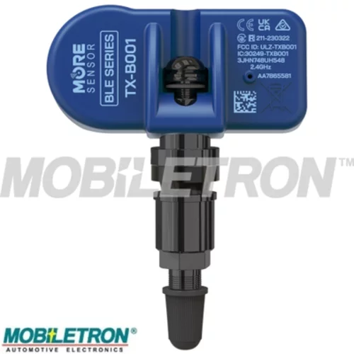 Snímač pre kontrolu tlaku v pneumatike MOBILETRON TX-B001K