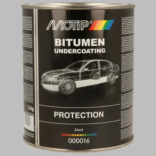 Prípravok na ochranu podvozku auta MOTIP BITUMEN Čierny 1,3kg