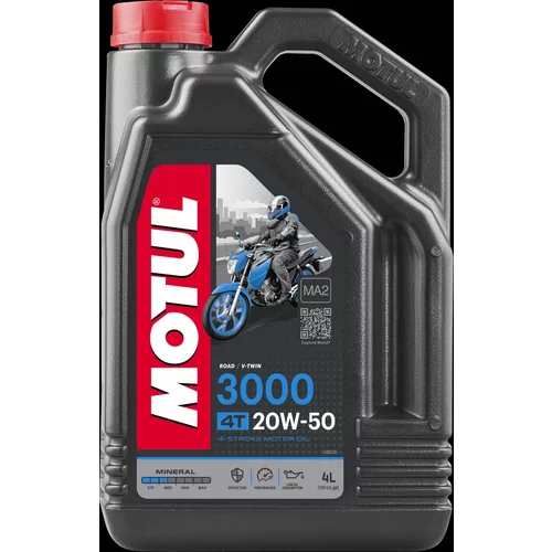 Motorový olej 3000 4T 20W-50 4L /MOTUL/ - obr. 1