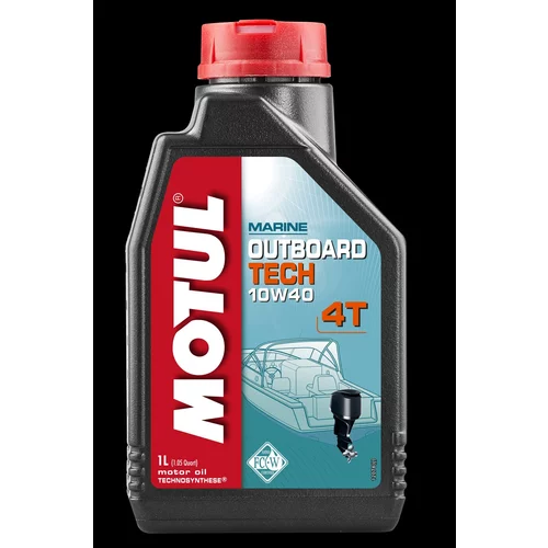 Motorový olej 10W-40 4T OUTBOARD TECH 1L /MOTUL/ - obr. 1