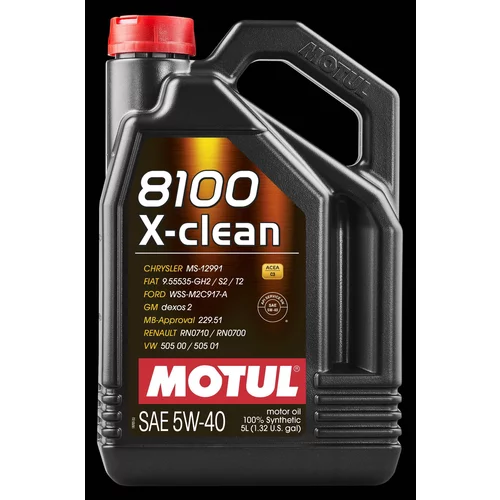 Motorový olej Motul 8100 X-CLEAN 5W-40 5L