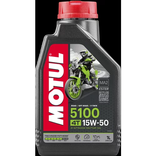 Motorový olej Motul 5100 4T 15W-50 1L