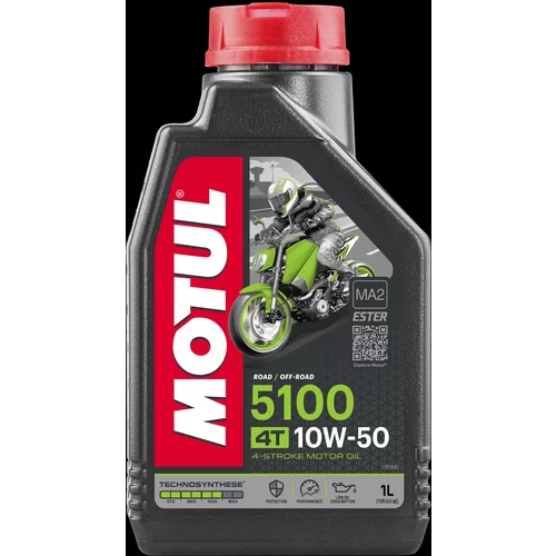 Motorový olej 5100 4T 10W-50 1L /MOTUL/ - obr. 1
