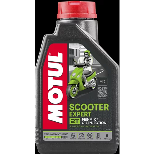 Motorový olej pre 2-taktné motory Scooter Expert 2T 1L /MOTUL/ - obr. 1