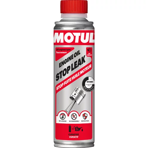Aditívum stop unikaniu oleja MOTUL ENGINE OIL STOP LEAK 300ml
